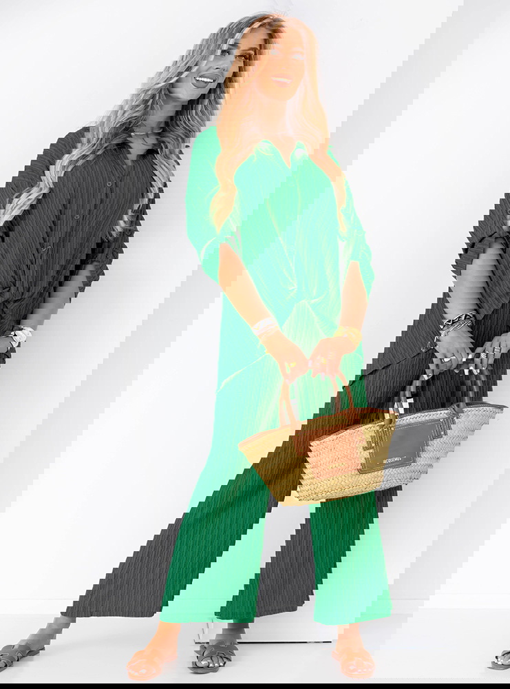 Komplet koszula zapinana na guziki i...