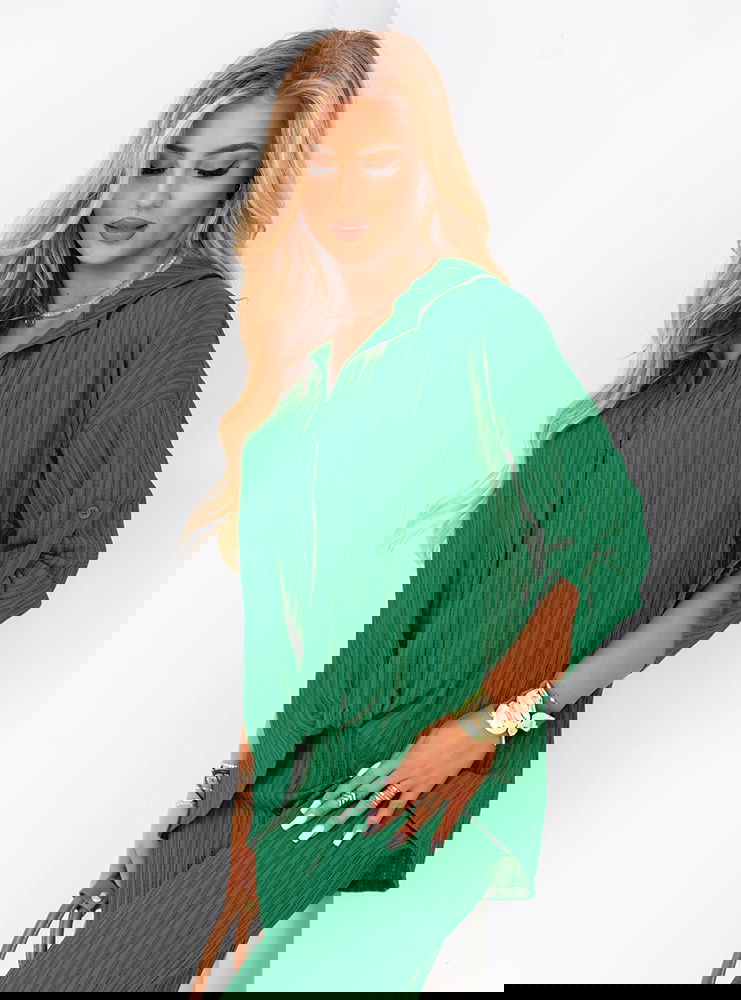 Komplet koszula zapinana na guziki i...