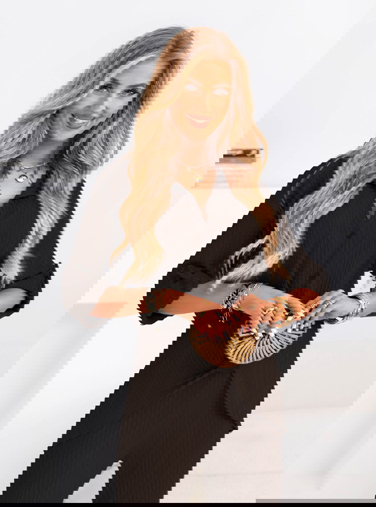 Czekoladowy komplet koszula zapinana...