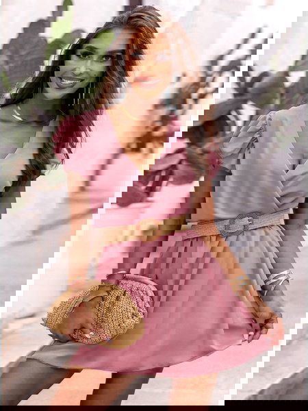 Sukienka z przekładanym... 2