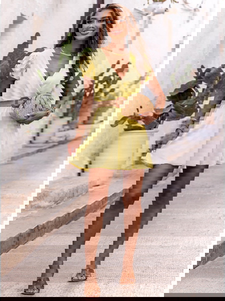 Sukienka z przekładanym... 2