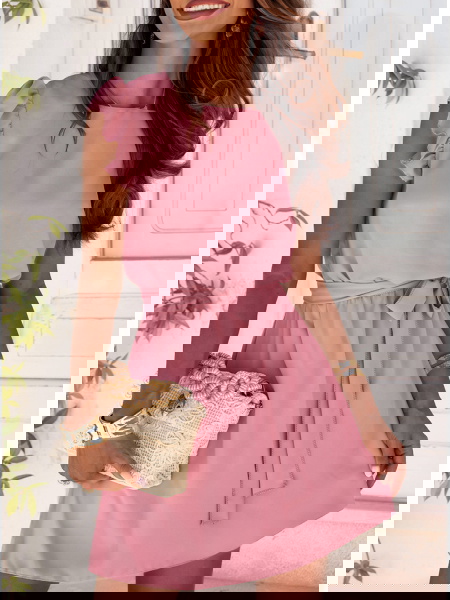 Sukienka z wiązaniem w... 2