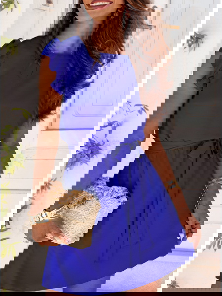 Chabrowa sukienka z... 2