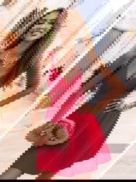 Malinowa rozkloszowana... 2