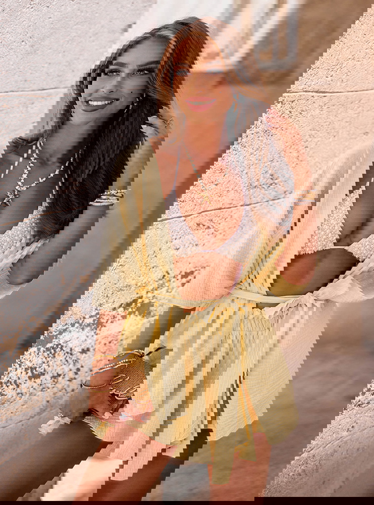 Komplet narzutka z wiązaniem i...