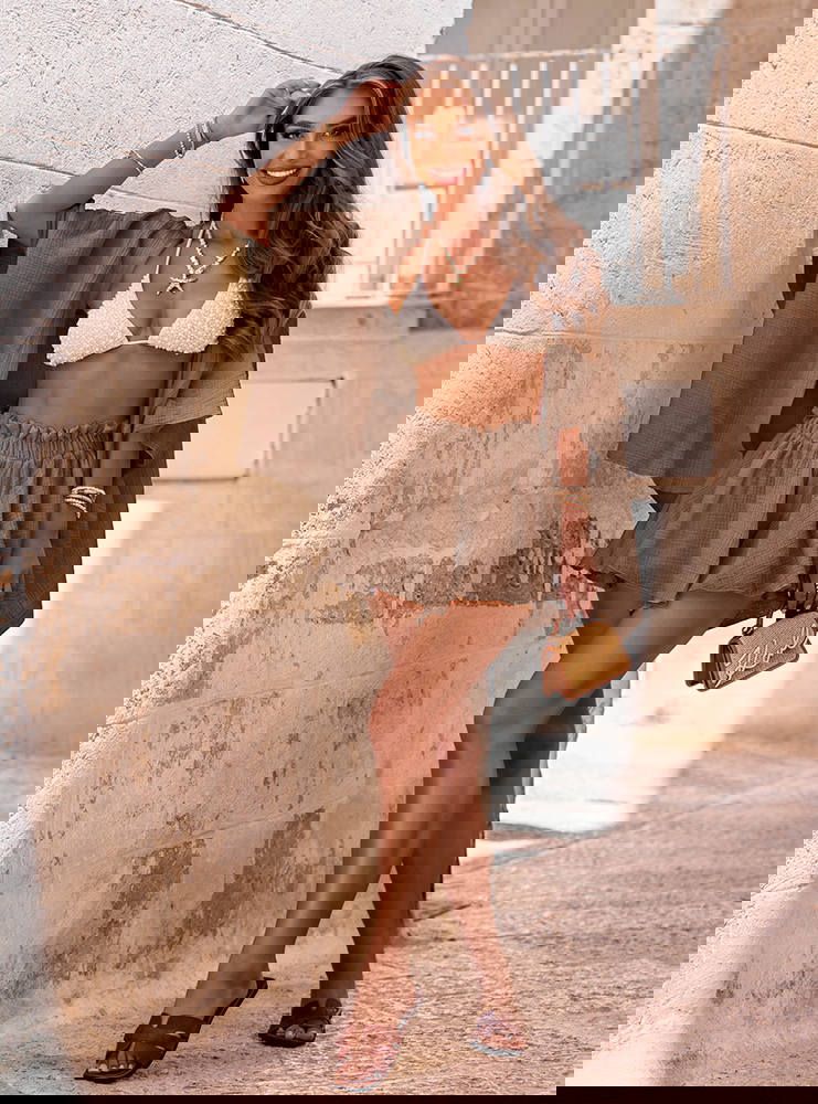 Komplet narzutka z wiązaniem i...