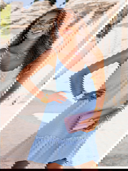 Błękitna rozkloszowana... 2