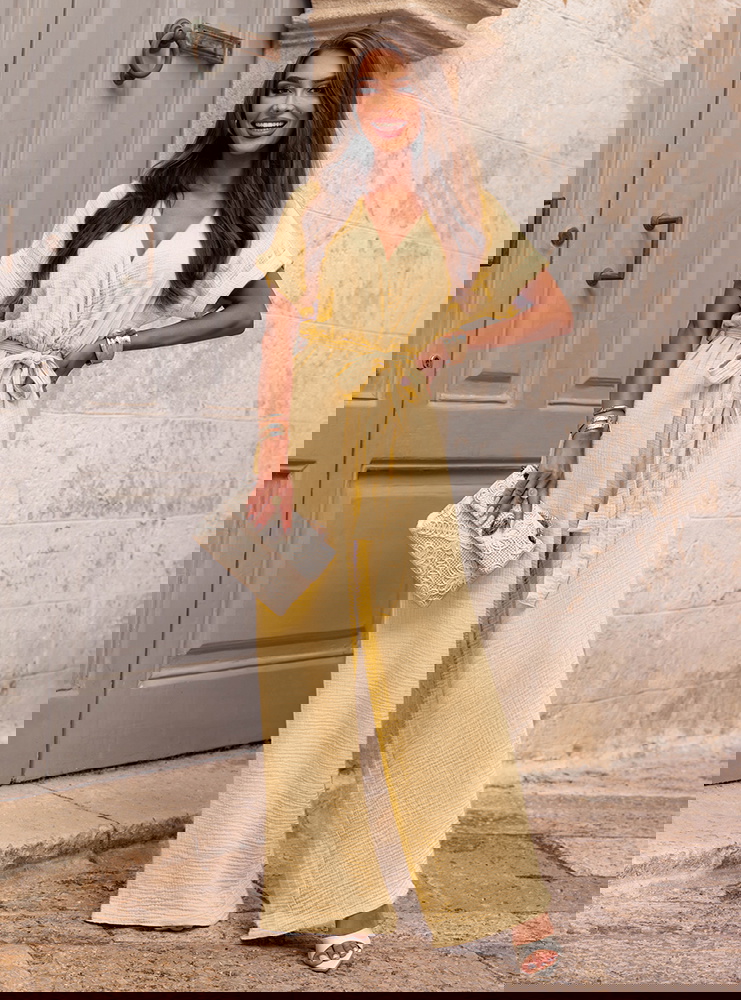 Kombinezon z długimi nogawkami...