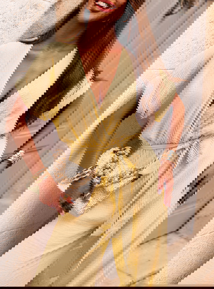 Kombinezon z długimi nogawkami...