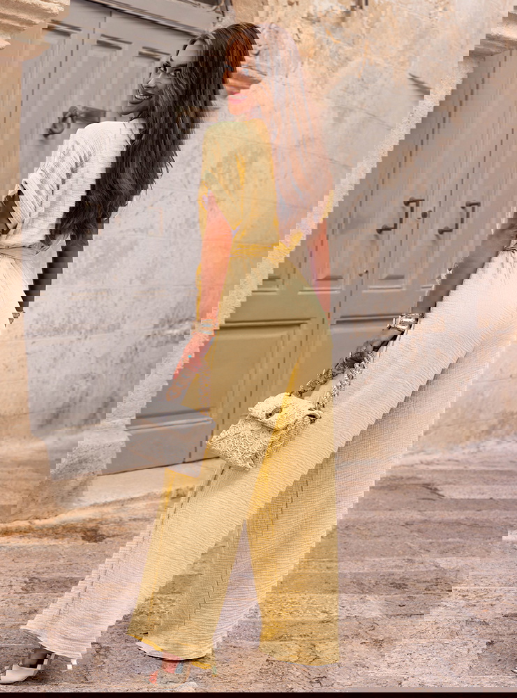 Kombinezon z długimi nogawkami...