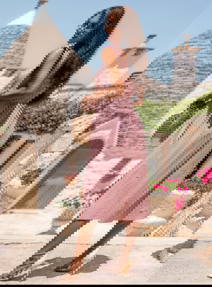 Sukienka midi z rozcięciem Ornellaa -...