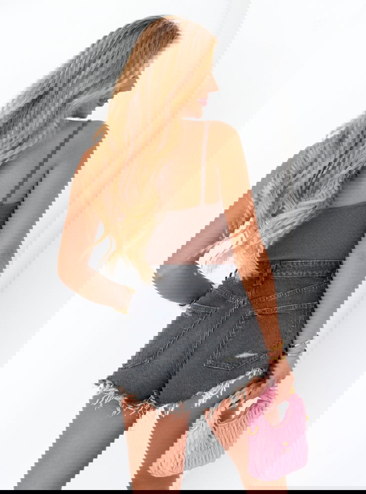 Prążkowany top na ramiączkach Alaia -...