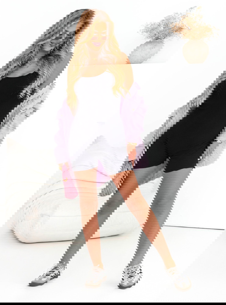 Czarny prążkowany kombinezon na...