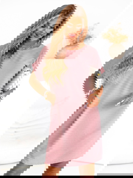 Sukienka oversize z krótkim... 2