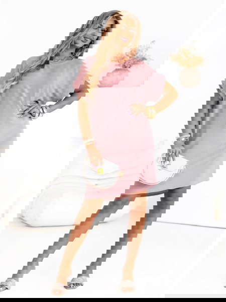 Sukienka oversize z krótkim...