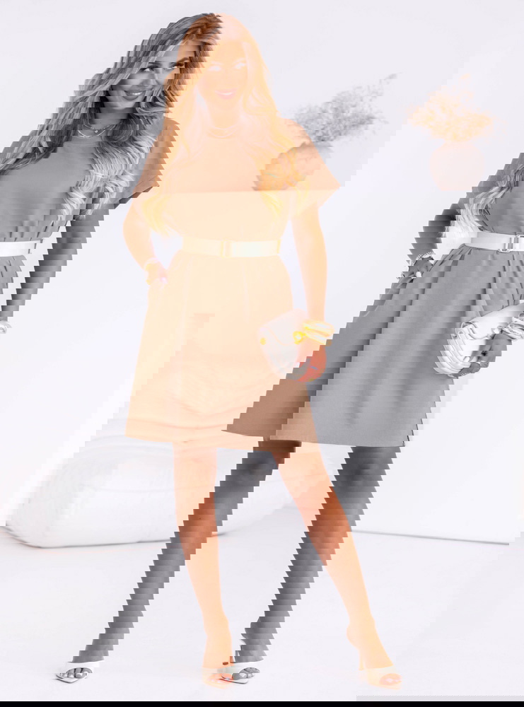 Sukienka z ozdobnym paskiem Nastassia...