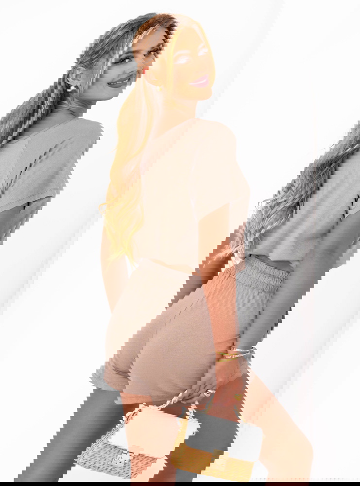 Komplet bluzka i spodenki Davynn -...