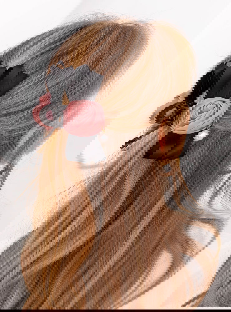 Klamra do włosów z różyczkami Allisyn...