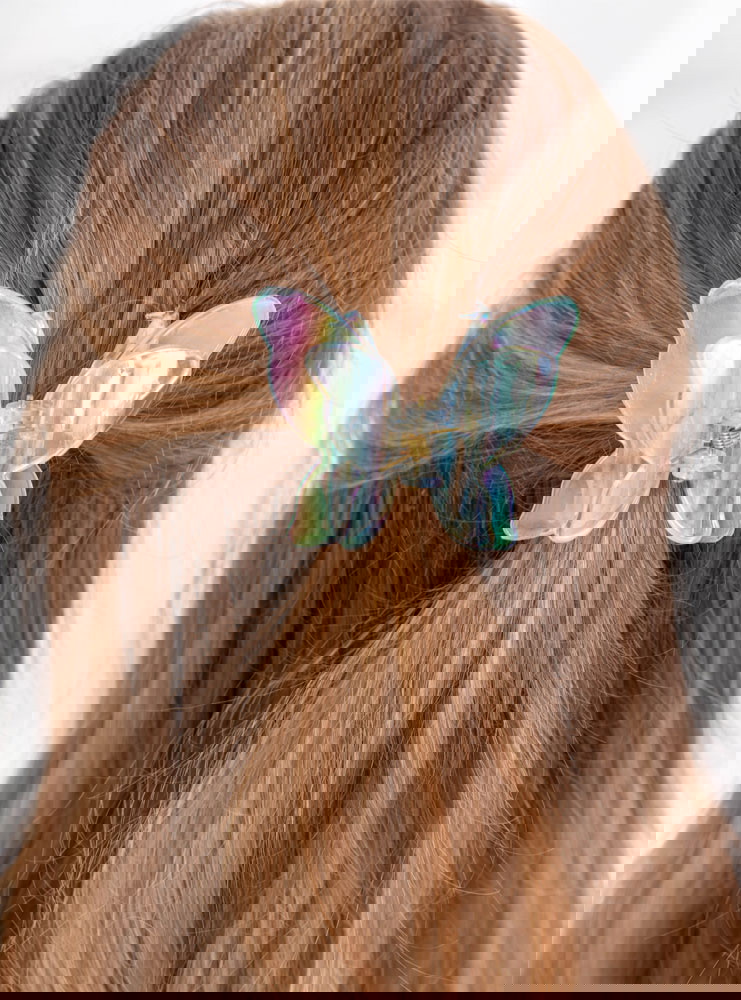 Klamra do włosów w kształcie motylka...