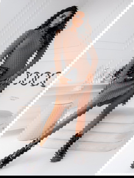 Sweterkowa sukienka z... 2