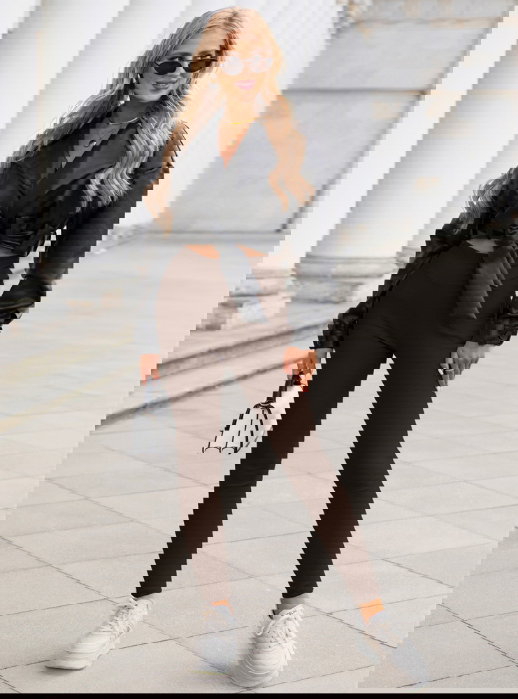 Czekoladowe prążkowane dopasowane...