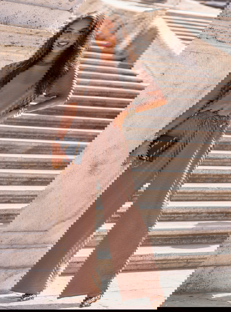 Komplet bluzka i szerokie spodnie...