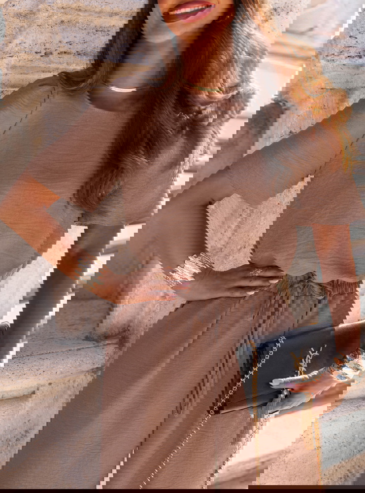 Komplet bluzka i szerokie spodnie...