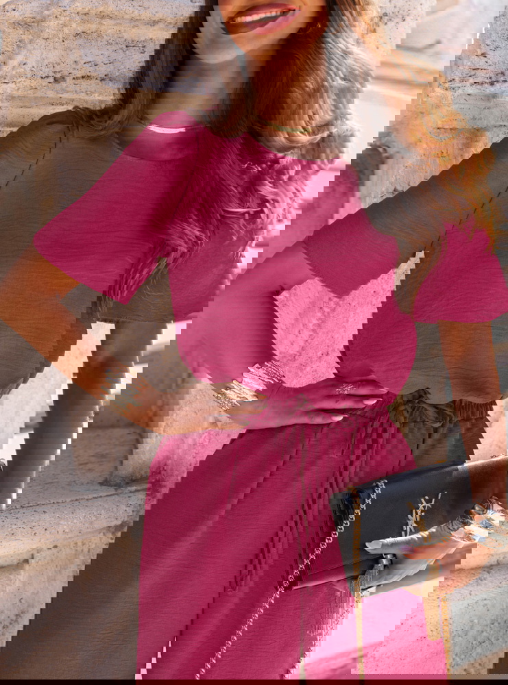 Komplet bluzka i szerokie spodnie...