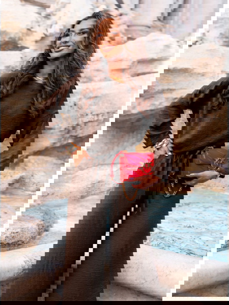 Czekoladowy komplet bluzka... 2