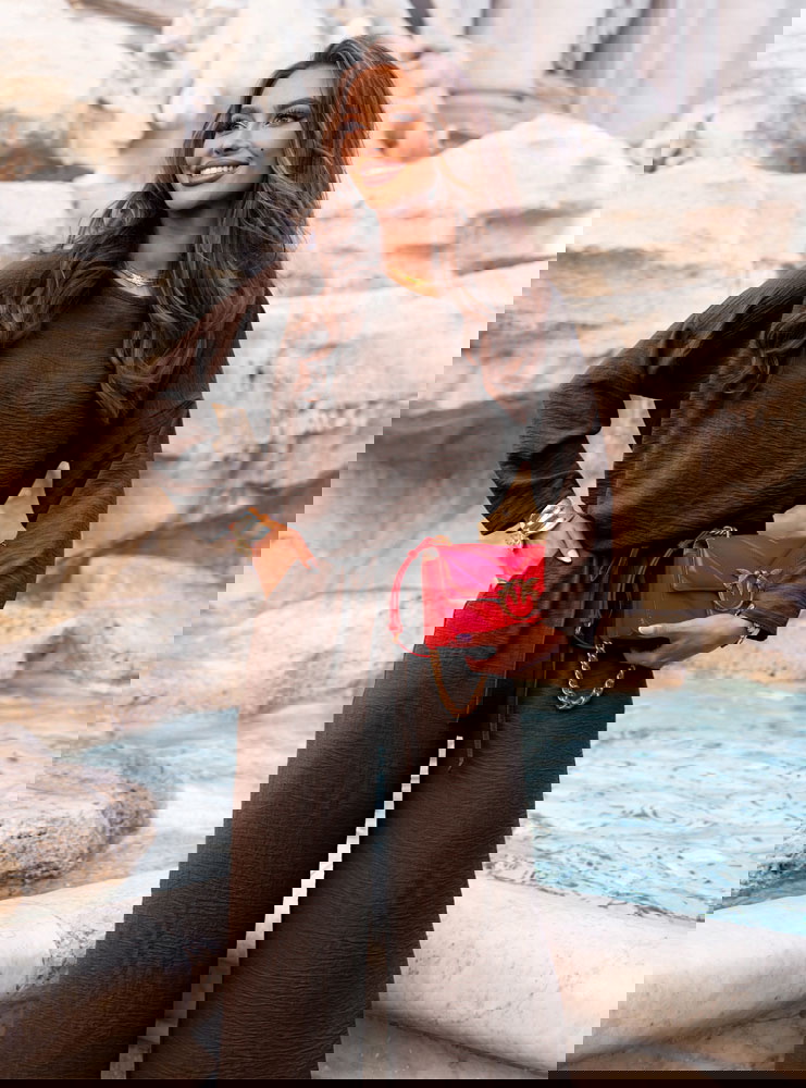 Czekoladowy komplet bluzka i spodnie...