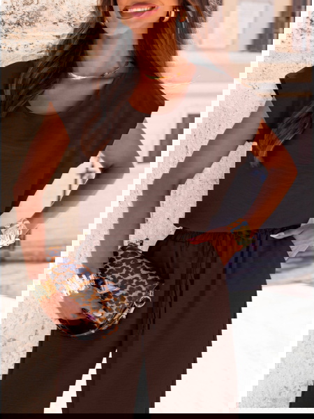 Czekoladowy komplet bluzka... 2