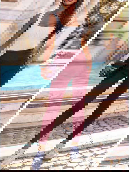 Bordowe prążkowane... 2