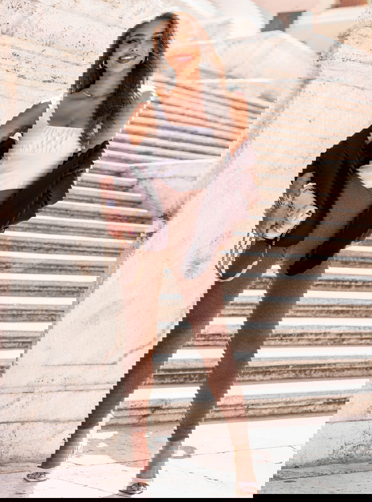 Prążkowane dopasowane legginsy Nillou...