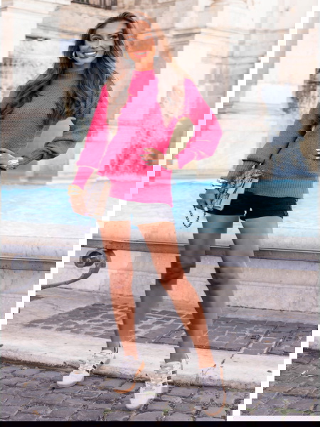 Sweter z półgolfem i... 2