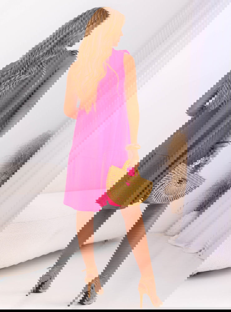 Muślinowa sukienka mini Fabrinaa -...