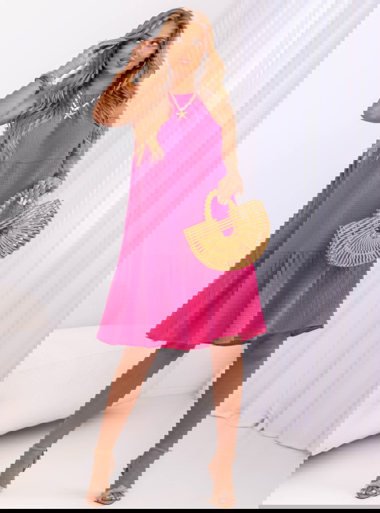 Muślinowa sukienka mini Fabrinaa -...