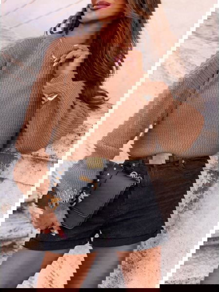 Sweter z półgolfem i... 2