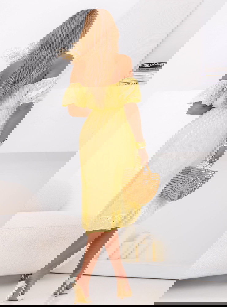 Muślinowa sukienka typu hiszpanka...