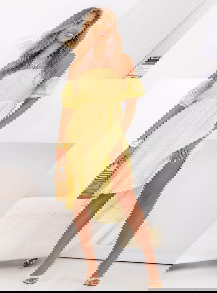 Muślinowa sukienka typu hiszpanka...