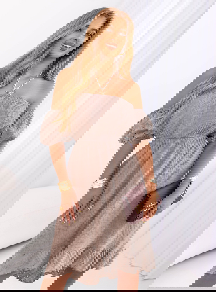 Muślinowa sukienka typu hiszpanka...