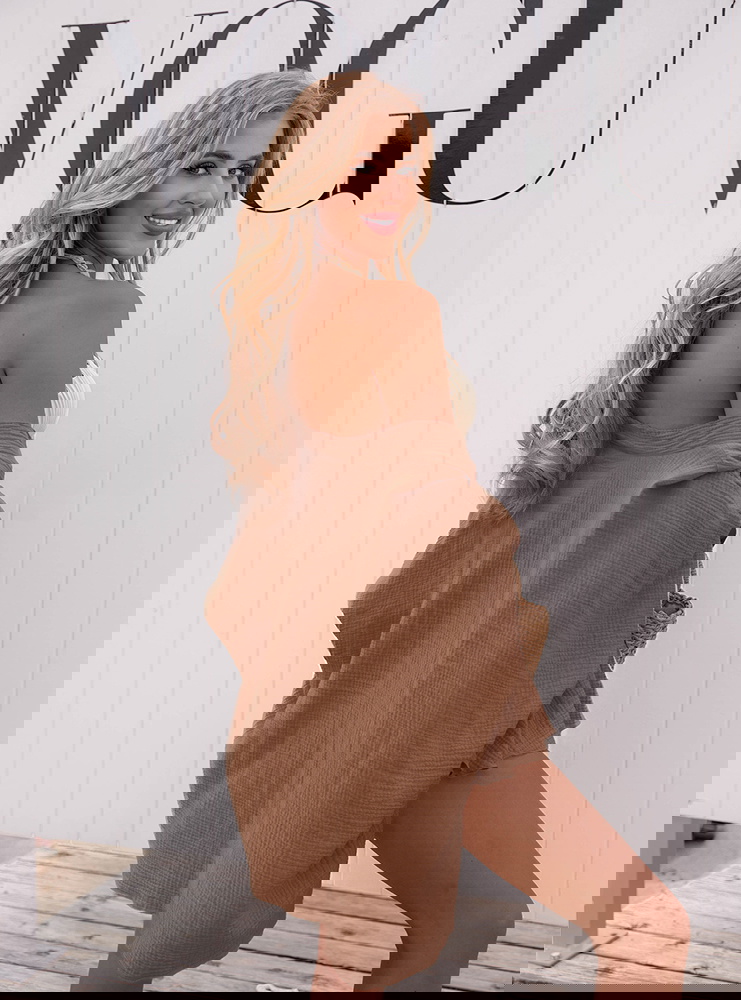 Muślinowy komplet narzutka + spodenki...