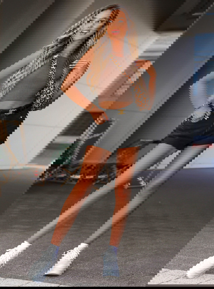 Top na ramiączka Jerin - mocha mousse