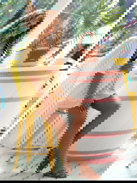 Muślinowy komplet narzutka...