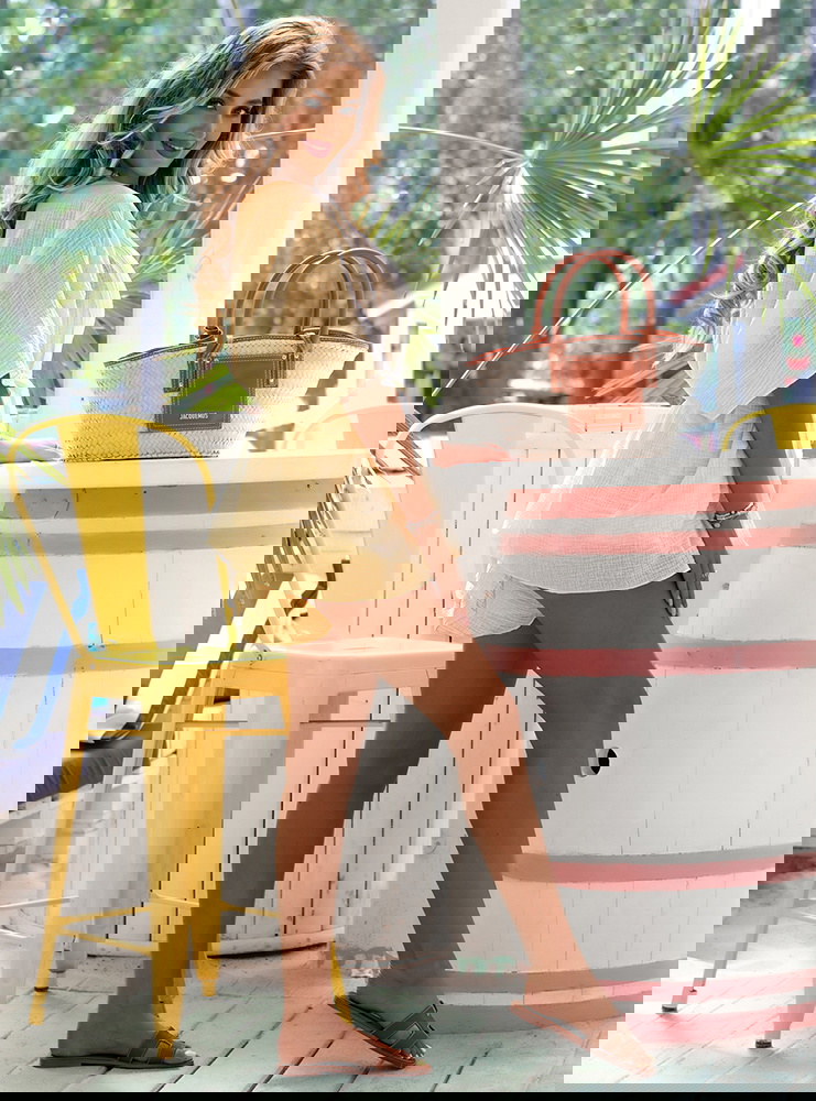 Muślinowy komplet narzutka + spodenki...