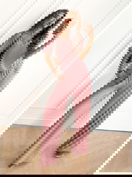 Komplet bluzka z krótkim...