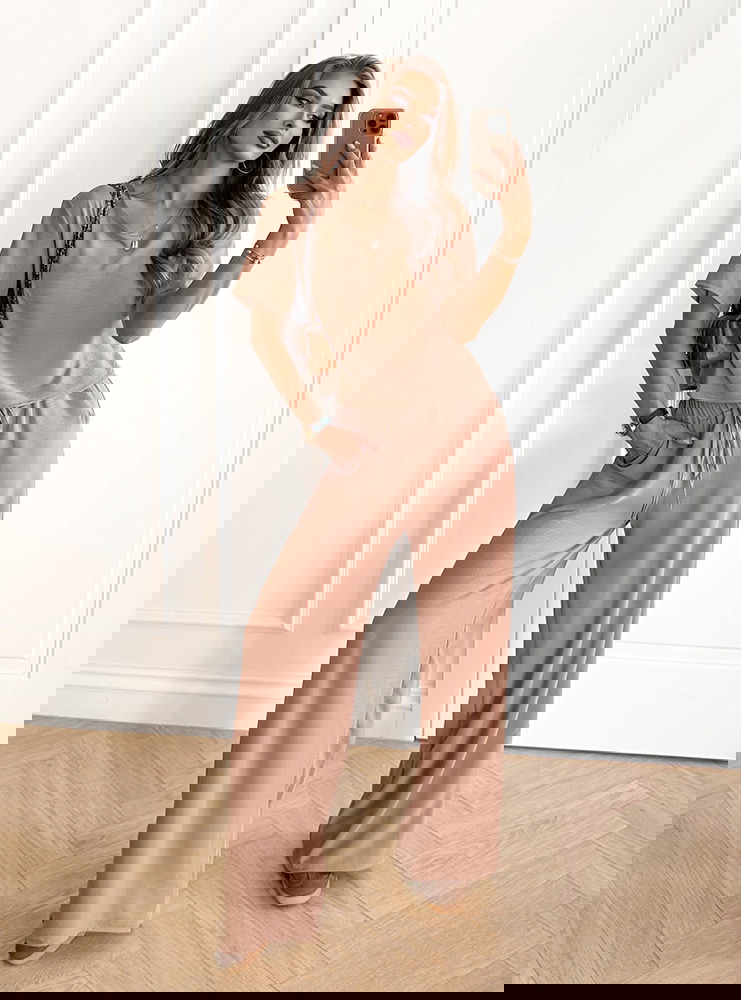 Komplet bluzka z krótkim rękawem i...