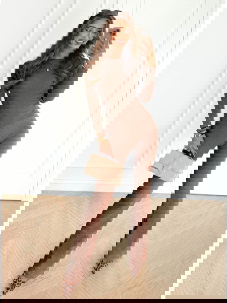 Prążkowany komplet...