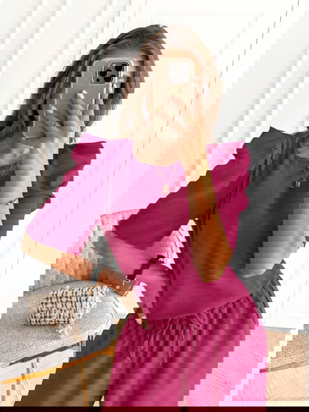 Komplet bluzka i szerokie...