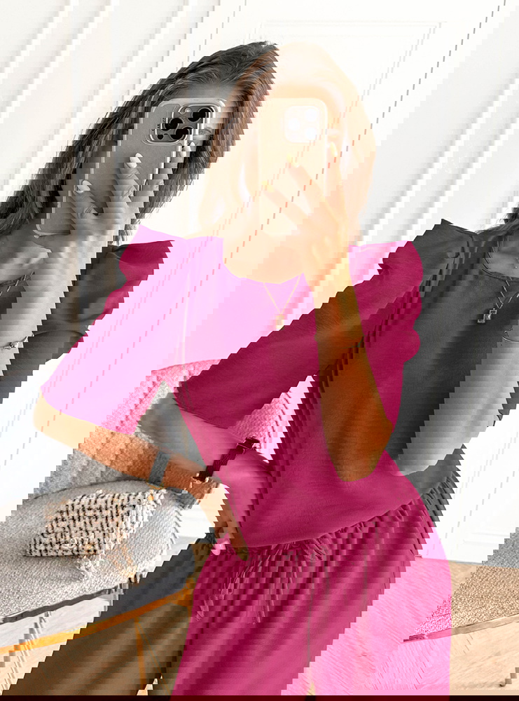 Komplet bluzka i szerokie spodnie z...