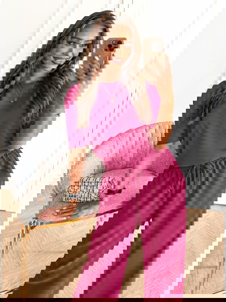 Komplet bluzka i szerokie... 2